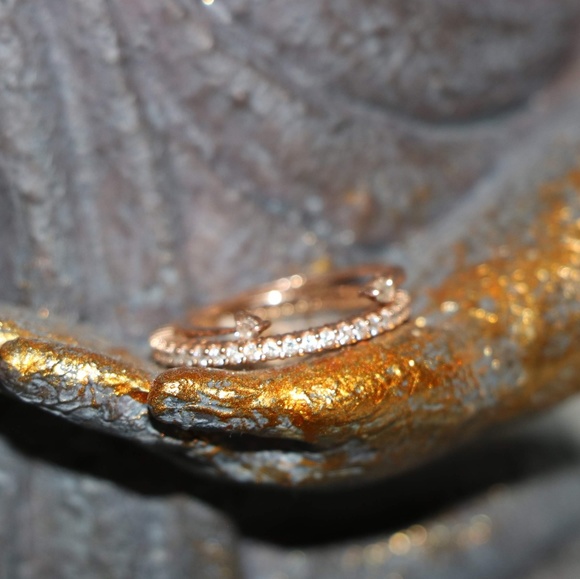 Diamond Eternity Stacking Band in 14K Rose Gold - Picture 3 of 6